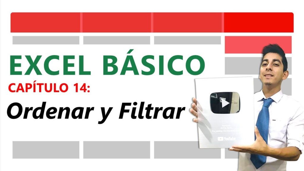 Como Ordenar y Filtrar datos en Excel