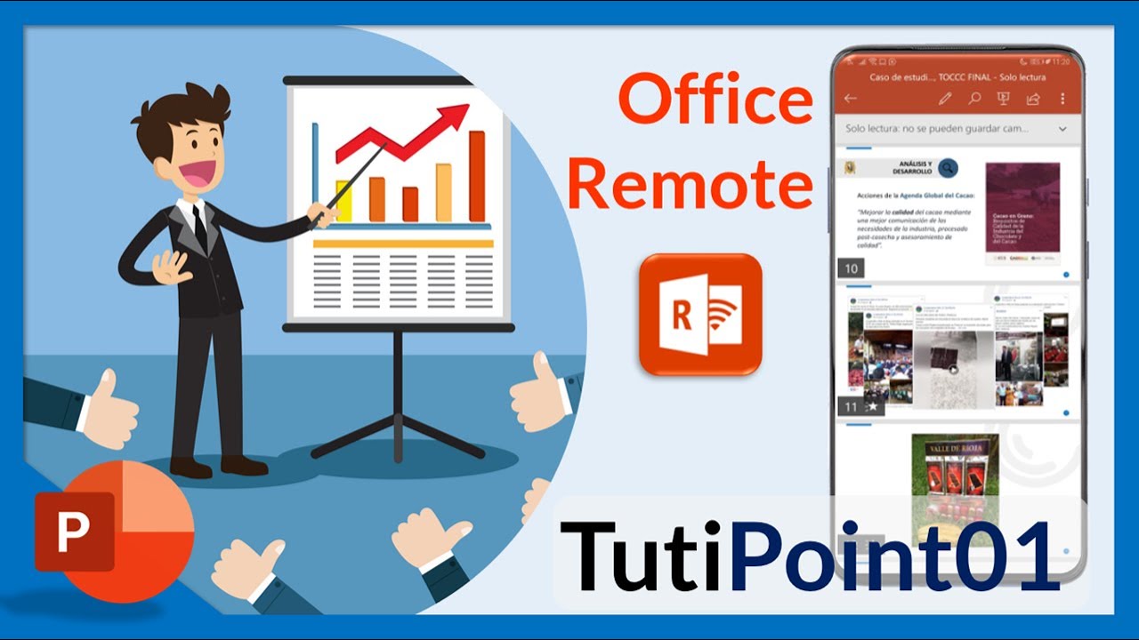 Cómo controlar una Presentación con tu celular en Power Point