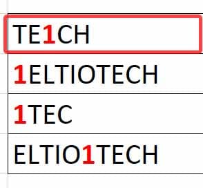ejemplo comodín signo de interrogación
ejemplos para saber Como usar comodines en Excel