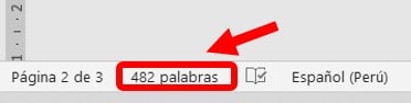 Contador de palabrass