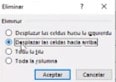desplazar celdas hacia arriba
