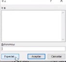 referencias de celdas