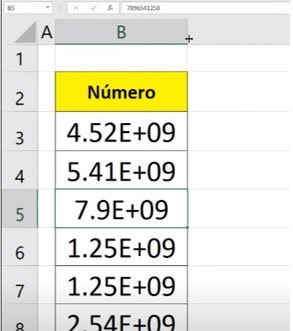 n&uacute;meros como notaci&oacute;n exponente