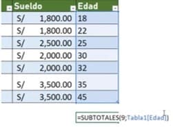 seleccionar datos