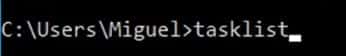 tasklist de pc