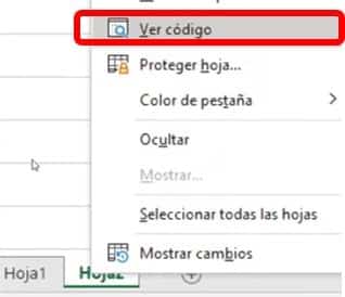 ver código VB