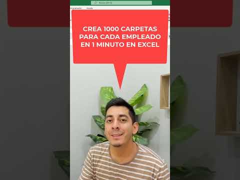 miniatura de como crear miles de carpetas desde Excel