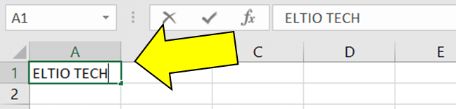 Nombre de celda Excel