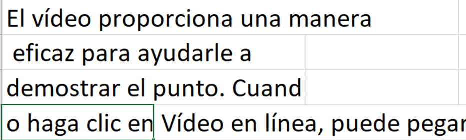 que es desbordamiento en excel