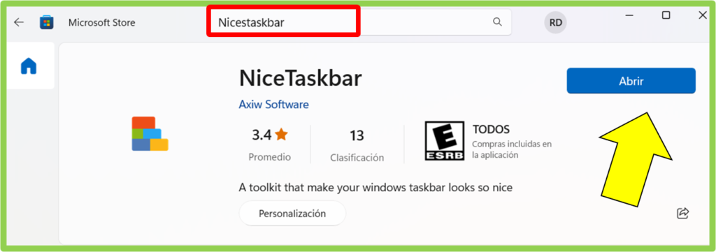 barra de tareas transparente Windows 11